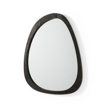 Espejo Cristal Madera Marrón