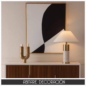 lampara de marmol y metal dorado diseño exclusivo para salón