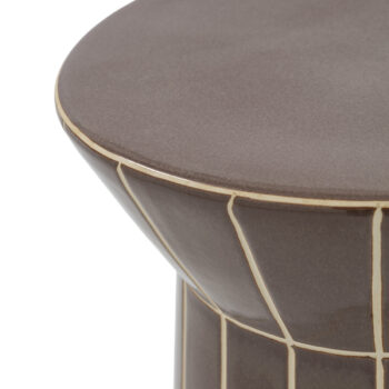 Taburete decorativo estilo mediterráneo