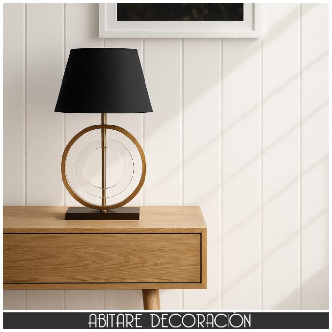 lampara de mesa moderna para salones con estilo