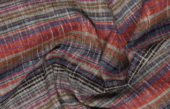 tela a rayas rústica