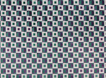 tela terciopelo dibujo geometrico