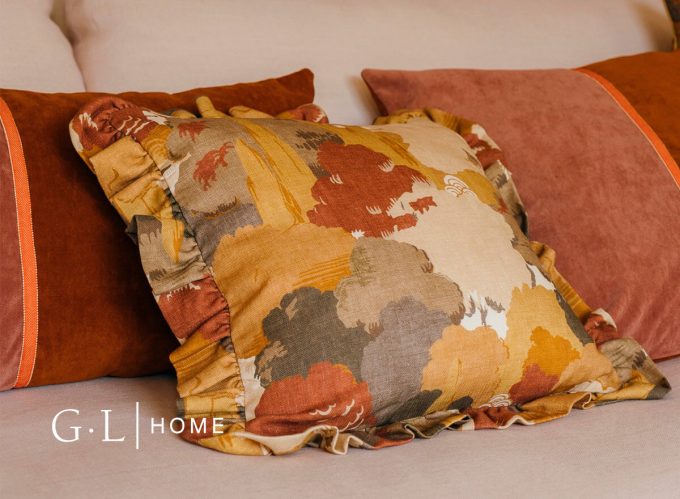 cojin 43x43 estampado oriental