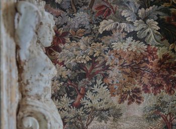 detalle dibujo floral jacquard Boscara