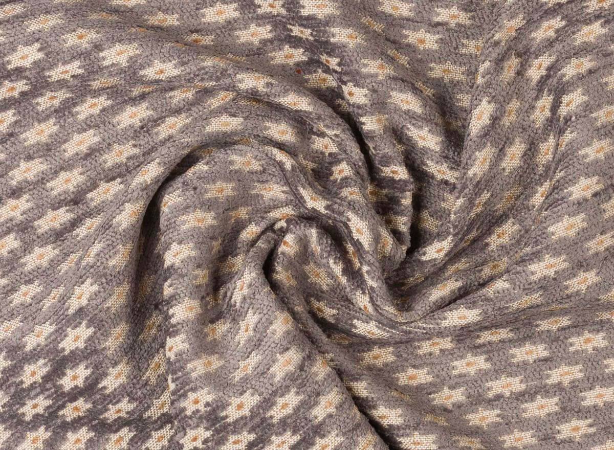 Tejido chenilla y loneta