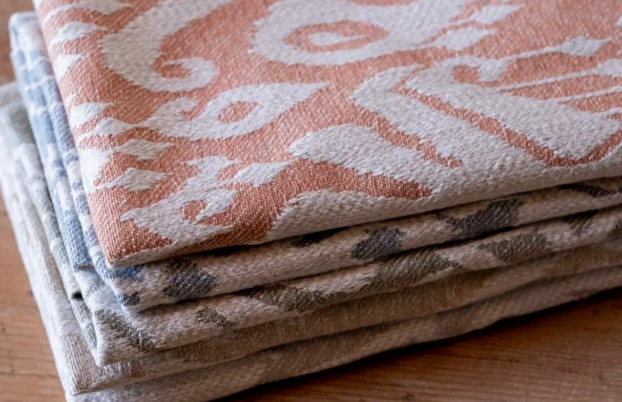 Tejido para tapizar color pastel