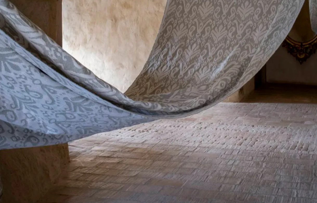 Tejido para tapizar color pastel